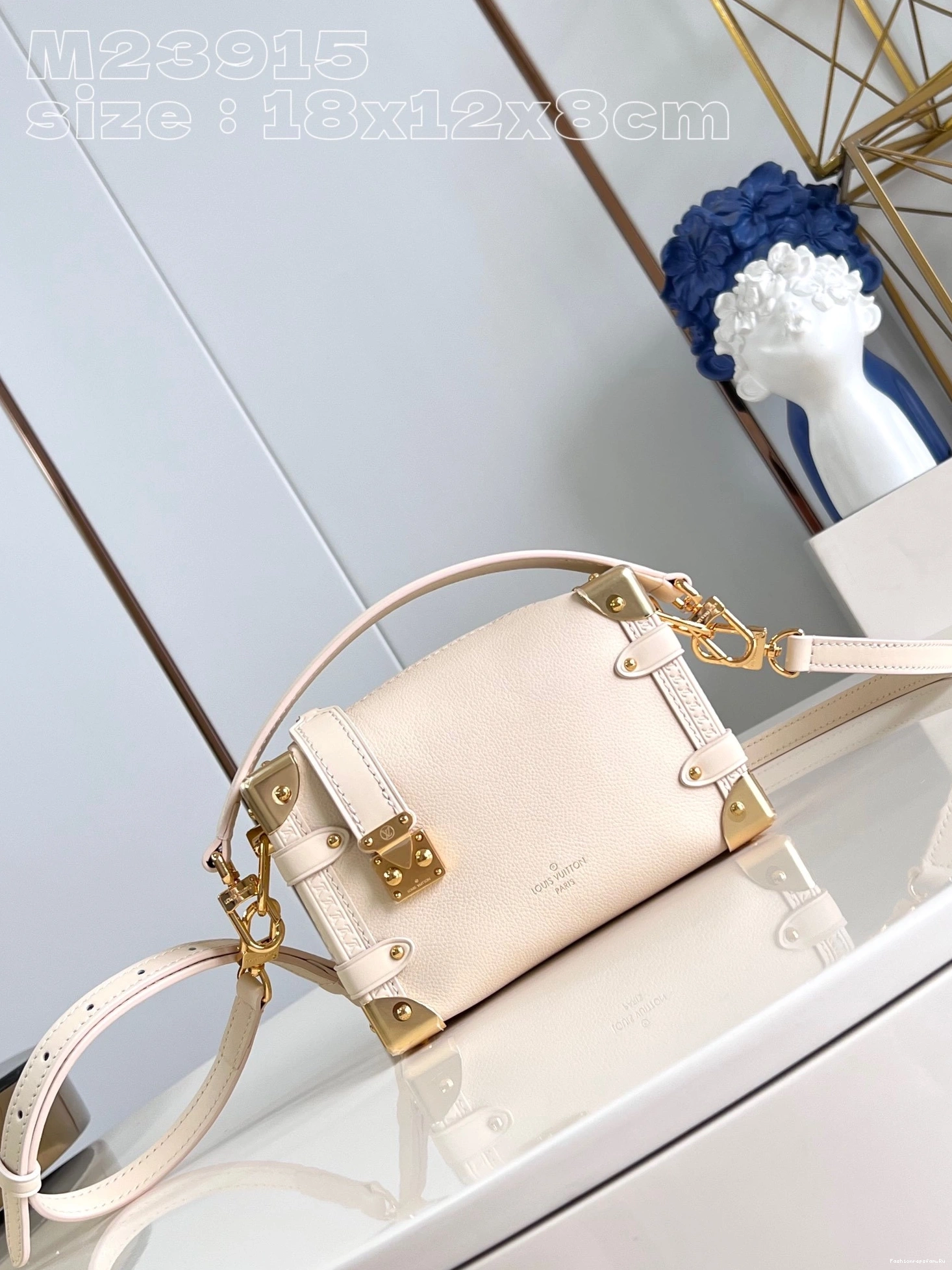 FS CHEAP LOUIS Trunk PM-18*12.5*8CM VUITTON Side 0707